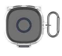 GIOPUEY Clear Étuis Compatible avec SHOKZ OpenFit 2 T920，Coque TPU, Case CoverPoids léger, Antichoc, Portable - Transparent