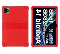 GIOPUEY Coque Compatible avec ALLDOCUBE iplay 60 Pro Etui - avec Support - Housse de Protection Souple en Silicone TPU Case - Red