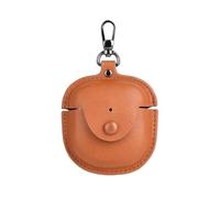 GIOPUEY Coque Compatible avec Bose QuietComfort Ultra II 2025, PU Cuir Protection étui avec Crochet Porte-clés Housse Case pour Garçon Fille Homme Femme - Yellow