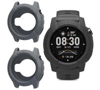 GIOPUEY Coque Compatible avec COROS Nomad, [2 Pièces] Souple TPU Silicone Case Cover Protecteur Etui - Grey