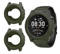 GIOPUEY Coque Compatible avec COROS Nomad, [2 Pièces] Souple TPU Silicone Case Cover Protecteur Etui - Green