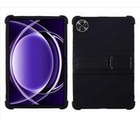 GIOPUEY Coque Compatible avec DOOGEE U11 Etui - avec Support - Housse de Protection Souple en Silicone TPU Case - Black