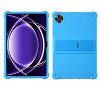 GIOPUEY Coque Compatible avec DOOGEE U11 Etui - avec Support - Housse de Protection Souple en Silicone TPU Case - Blue