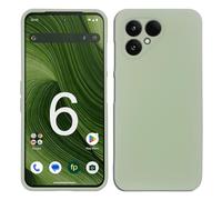 GIOPUEY Coque Compatible avec Fairphone 6, Coque de Protection Souple Ultra-Fine, Anti Empreintes Digitales Case Cover [Résistant à l'usure] - Green