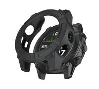 GIOPUEY Coque Compatible avec Garmin Descent G2, TPU Silicone de Première Qualité Etui Protection Case Cover, Doux et Léger Housse - Black