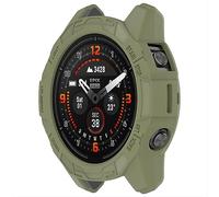 GIOPUEY Coque Compatible avec Garmin fenix7 Pro/Garmin Epix Pro 47mm, TPU Silicone de Première Qualité Etui Protection Case Cover, Doux et Léger Housse - Green