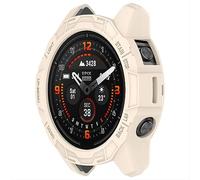 GIOPUEY Coque Compatible avec Garmin fenix7X Pro/Garmin Epix Pro 51mm, TPU Silicone de Première Qualité Etui Protection Case Cover, Doux et Léger Housse - Beige