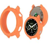 GIOPUEY Coque Compatible avec Garmin Venu 4 41mm, TPU Silicone de Première Qualité Etui Protection Case Cover, Doux et Léger Housse - orange