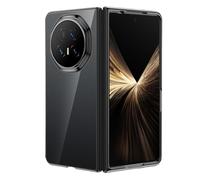 GIOPUEY Coque Compatible avec Honor Magic V5, Hautement Transparent étui，Matériel PC Dur Case，Pas de Jaunissement, Pas de Décoloration - Black