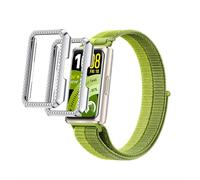 GIOPUEY Coque Compatible avec Huawei Band 11 Pro, [2 Pièces] Matière Plastique Dure, Anti-Collision Etui - Silver Bling Diamond