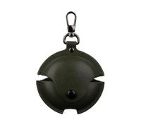 GIOPUEY Coque Compatible avec Huawei Freebuds 7i, PU Cuir Protection étui avec Crochet Porte-clés Housse Case pour Garçon Fille Homme Femme - Green