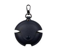 GIOPUEY Coque Compatible avec Huawei Freebuds 7i, PU Cuir Protection étui avec Crochet Porte-clés Housse Case pour Garçon Fille Homme Femme - Blue