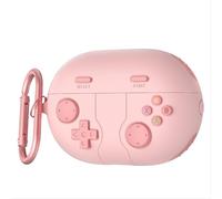GIOPUEY Coque Compatible avec Huawei Freebuds Pro 2, Mignon Drôle Dessin Animé TPU Silicone Protection étui avec Crochet Porte-clés Housse Case pour Garçon Fille Homme Femme - Pink