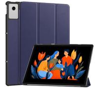 GIOPUEY Coque Compatible avec Lenovo Idea Tab Plus 12.1/Tab K12 2025, étui en Cuir [étui à Rabat] Housse avec Support Fonction, 360° Protection - Bleu foncé