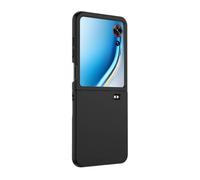 GIOPUEY Coque Compatible avec Nubia Flip 3, Matériel PC Dur étui，Confortable Toucher Case，Antichoc, Anti-Empreintes Digitales - Black