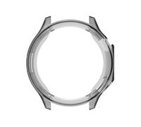 GIOPUEY Coque Compatible avec OnePlus Watch 4/Oppo Watch X3, [2 Pièces] Soft TPU, Shock Resistant Etui - Black+Black