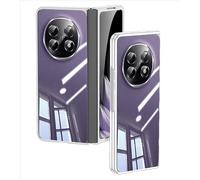 GIOPUEY Coque Compatible avec Oppo Find N5, Hautement Transparent étui，Matériel PC Dur Case，Pas de Jaunissement, Pas de Décoloration - Transparent