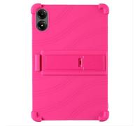 GIOPUEY Coque Compatible avec Redmi Pad Pro 12.1 Etui - avec Support - Housse de Protection Souple en Silicone TPU Case - Pink
