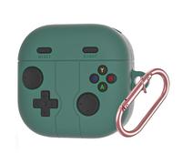 GIOPUEY Coque Compatible avec Samsung Galaxy Buds 4/4 Pro, Mignon Drôle Dessin Animé TPU Silicone Protection étui avec Crochet Porte-clés Housse Case pour Garçon Fille Homme Femme - Green