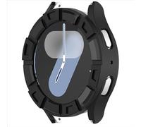 GIOPUEY Coque Compatible avec Samsung Galaxy Watch 7 40mm, TPU Silicone de Première Qualité Etui Protection Case Cover, Doux et Léger Housse - Black
