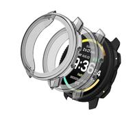 GIOPUEY Coque Compatible avec Suunto Vertical 2, [2 Pièces] Soft TPU, Shock Resistant Etui - Black+Black