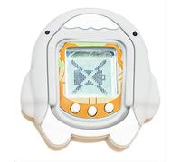 GIOPUEY Coque Compatible avec Tamagotchi Nano, Mignon Drôle Dessin Animé TPU Silicone Protection étui avec Crochet Porte-clés Housse Case pour Garçon Fille Homme Femme - Gray