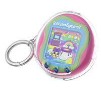 GIOPUEY Coque Compatible avec Tamagotchi Uni, Hautement Transparent étui，Matériel PC Dur Case，Pas de Jaunissement, Pas de Décoloration - Transparent
