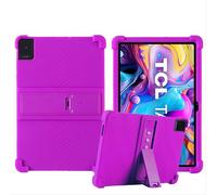GIOPUEY Coque Compatible avec TCL Tab 10 Gen 2 Etui - avec Support - Housse de Protection Souple en Silicone TPU Case - Purple