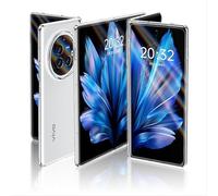 GIOPUEY Coque Compatible avec Vivo X Fold 3 Pro, Hautement Transparent étui，Matériel PC Dur Case，Pas de Jaunissement, Pas de Décoloration - Transparent