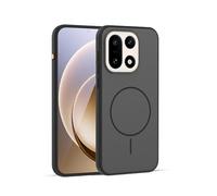GIOPUEY Coque Magnétique pour OnePlus 15, Compatible avec MagSafe, Arrière Mat PC + TPU Housse Etui - Black