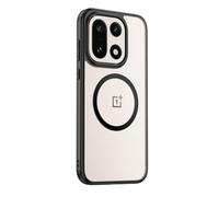 GIOPUEY Coque Magnétique pour Oneplus 15, Compatible avec MagSafe, Arrière Mat PC + TPU Housse Etui - Black