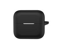 GIOPUEY Coque pour Anker AeroClip 2 Étui Silicone Doux | Silicone Souple Housse, Ultra-Mince, Confort Tactile, Résistant aux Rayures Case, Black