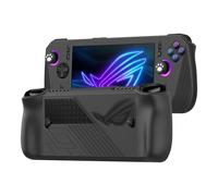GIOPUEY Coque pour ASUS ROG Ally X 2024, Ultra-Mince Flexible Silicone Case, Anti Empreintes Digitales Cover [Slim Fit] - Black