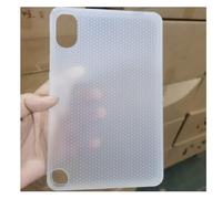 GIOPUEY Coque pour Blackview ZENO 1 8inch, Coque arrière en TPU Souple, Ultra-Mince, Anti-Vibration et Anti-Glissement - Blanc Transparent