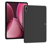 GIOPUEY Coque pour OnePlus Pad 3, Coque arrière en TPU Souple, Ultra-Mince, Anti-Vibration et Anti-Glissement - Noir