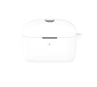 GIOPUEY Coque pour Sennheiser Momentum True Wireless 5 Étui Silicone Doux | Silicone Souple Housse, Ultra-Mince, Confort Tactile, Résistant aux Rayures Case, White