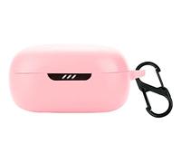 GIOPUEY Étui JBL Live Pro 2 - Coque Silicone Ultra-Mince, Protecteur pour Écouteurs TWS - Rose