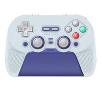 GIOPUEY Étuis Compatible avec 8BitDo Pro 3 Controller, Coque Silicone, Poids léger, Antichoc, Portable - Gris