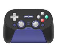 GIOPUEY Étuis Compatible avec 8BitDo Pro 3 Controller, Coque Silicone, Poids léger, Antichoc, Portable - Noir