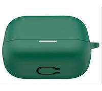 GIOPUEY Étuis Compatible avec Anker Soundcore K20i, Coque Silicone, Poids léger, Antichoc, Portable - Vert armée