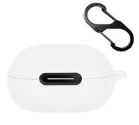 GIOPUEY Étuis Compatible avec Anker Soundcore P40i, Coque Silicone, Poids léger, Antichoc, Portable - Blanc