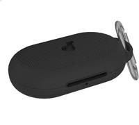 GIOPUEY Étuis Compatible avec Anker Soundcore V20i, Coque Silicone, Poids léger, Antichoc, Portable - Noir