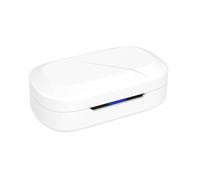 GIOPUEY Étuis Compatible avec ASUS ROG Cetra Open Wireless, Coque Silicone, Poids léger, Antichoc, Portable - Blanc