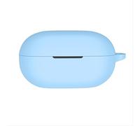 GIOPUEY Étuis Compatible avec Beats Solo Buds, Coque Silicone, Poids léger, Antichoc Case Cover - Blue