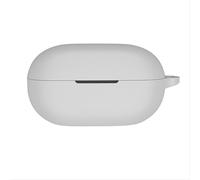 GIOPUEY Étuis Compatible avec Beats Solo Buds, Coque Silicone, Poids léger, Antichoc Case Cover - Gris