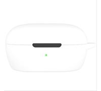 GIOPUEY Étuis Compatible avec Bose QuietComfort Earbuds 2024, Coque Silicone, Poids léger, Antichoc, Portable - Blanc