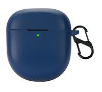 GIOPUEY Étuis Compatible avec Bose QuietComfort Ultra Earbuds, Coque Silicone, Poids léger, Antichoc, Portable - Bleu foncé