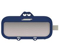 GIOPUEY Étuis Compatible avec Bose SoundLink Flex 2nd Gen, Coque Silicone, Poids léger, Antichoc, Portable - Bleu foncé