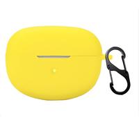 GIOPUEY Étuis Compatible avec Bose Ultra Open Earbuds, Coque Silicone, Poids léger, Antichoc, Portable - Jaune
