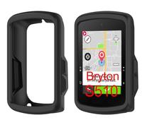GIOPUEY Étuis Compatible avec Bryton Rider S510, Coque Silicone, Poids léger, Antichoc, Portable - Noir